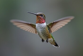 Fototapeta premium hummingbird on a flower