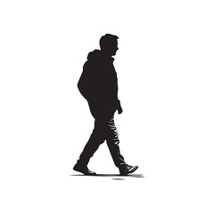 Fototapeta premium man walking