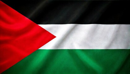 Obraz premium Flag of Palestine. Flag of the Palestine vector page symbol for your web site design Palestine flag logo, app, UI.