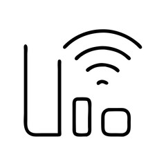 internet lag symbol icon, internet lag symbol line art - simple line art of internet lag symbol, perfect for internet lag symbol logos and icons and themed design 
