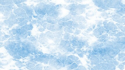 Obraz premium Light Blue Water Background with Ripples and Reflections, Summer Swimming Pool Texture, Refreshing, Relaxation, Vacation, Copy Space