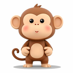 Playful Monkey Clipart
