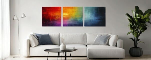 Canvas Wall Art Mockup