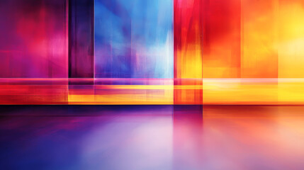 Vibrant abstract design featuring vivid colors and smooth gradients for creative projects.