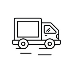 Delivery Truck icon design 