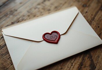 envelope with heart