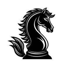horse silhouette illustration