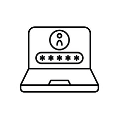 Login icon design 