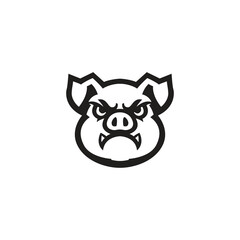 Head Pig Mascot