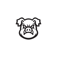 Head Pig Mascot