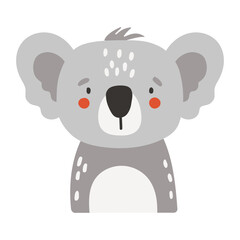 Safari animal isolated, tropical animal, kids illustration, cartoon vector
