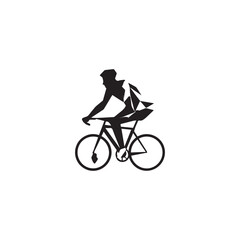 Fototapeta premium cyclist Vector 
