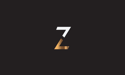 ZZ, Z,  Abstract Letters Logo Monogram