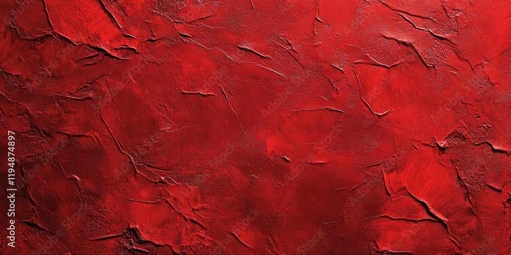 Poster red textured abstract background with uneven surface layers suitable for wallpaper or presentation, 
