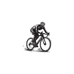 Fototapeta premium cyclist Vector 