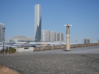 東京ベイエリアの都市風景