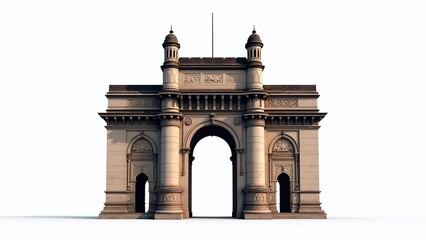gate of india isolated image