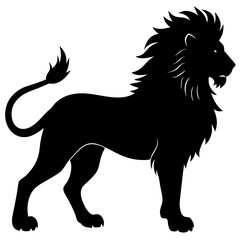 lion silhouette