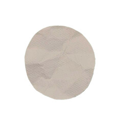 crumpled paper isolated on white