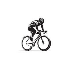 Fototapeta premium rider silhouette