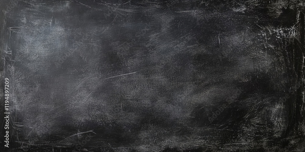 Poster dark textured chalkboard background with subtle scratches and gradients featuring ample free space f