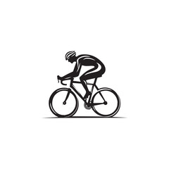 Obraz premium rider silhouette