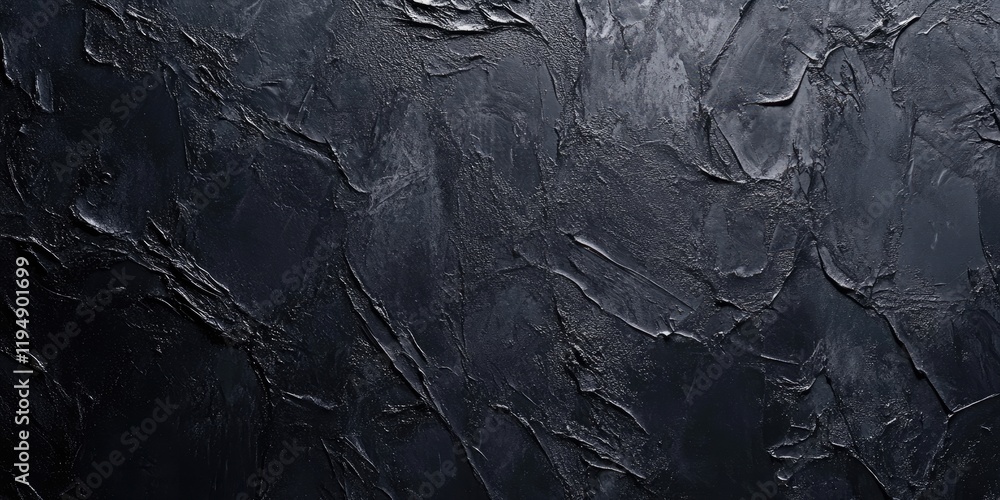Poster dark textured abstract background featuring deep grey and black tones with a smooth layered appearan