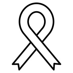 Diabetes Awareness Ribbon Icon