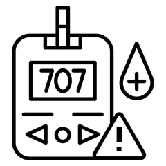 Diabetic Emergency Icon