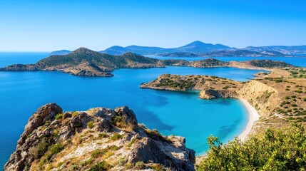 Mediterranean Coastal Landscape