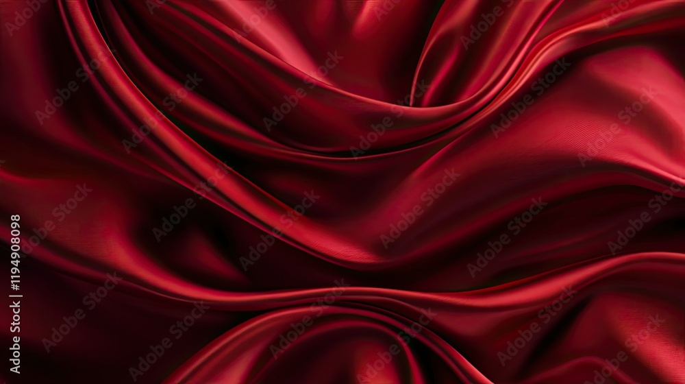 Aufkleber a dark red background with smooth diagonal shading and deep crimson highlights.