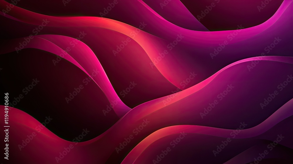 Poster a deep, vibrant maroon red background with subtle color variations, offering ample copy space for bo