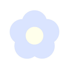  シンプルキュートなお花アイコン★PNG