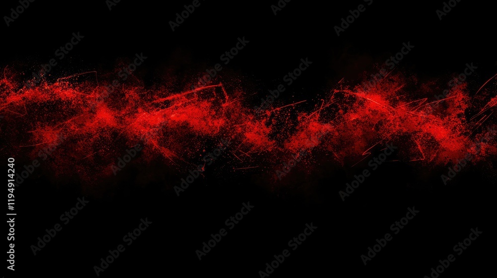 Poster a minimalistic dark red background blending seamlessly into near-black tones.
