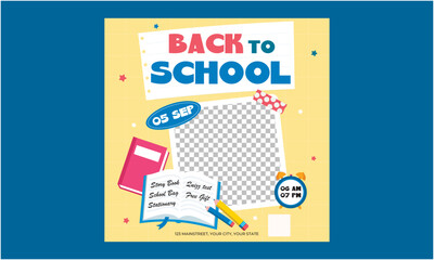 Back To School Socials Media