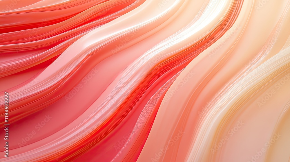 Poster a smooth red gradient with warm tones transitioning diagonally from scarlet to light coral.