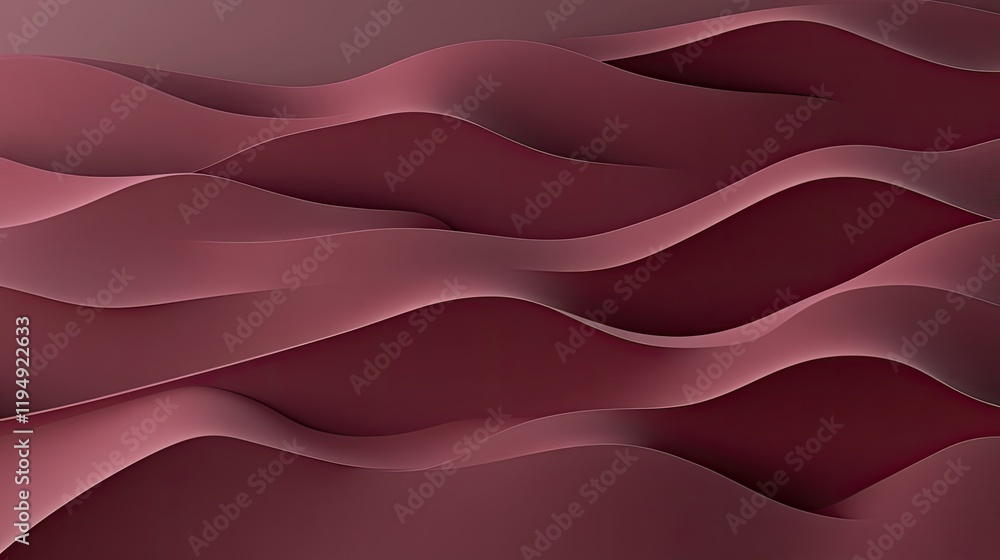 Poster a sophisticated maroon red background with soft gradients, providing an elegant canvas for text or b