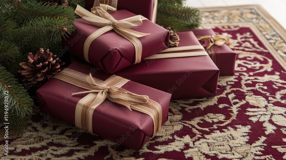 Poster rich, warm maroon red with a silky texture, ideal for adding a touch of sophistication to any design