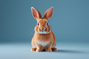 Obraz premium there is a rabbit that is sitting on a table