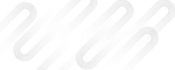 Abstract elegant white and gray color geometric pattern stripe lines art transparent background design.