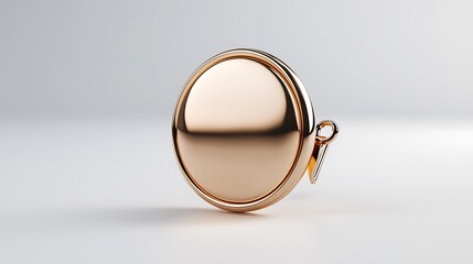 Round Gold Pendant