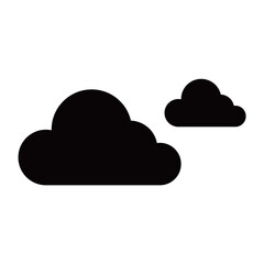 Cloud on transparent background