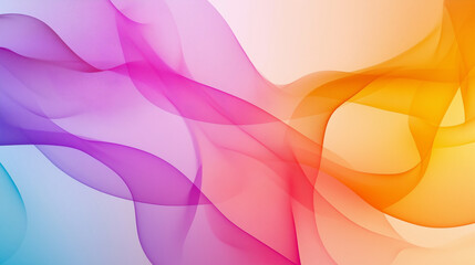 Layered gradient background in neon shades, irregular and abstract patterns blending smoothly