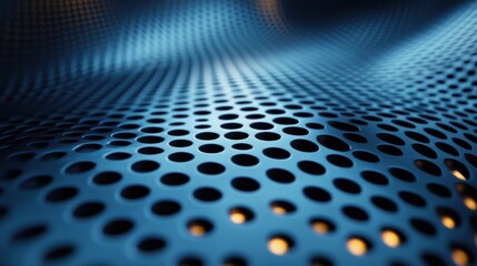 Photo of blue Background with Geometric Patterns for Design, Featuring White Space in the Center for Text. Ideal for Banner Templates and Digital Projects. Minimalist Wallpaper.