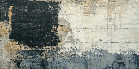 Obraz premium A graffiti-inspired composition with urban textures.