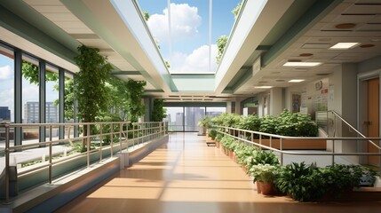 Interior Modern Building Wallpaper Stoke