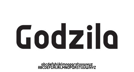 Technology typography alphabet fonts with bold style. Vector illustration and tech font. Abstract minimal modern sport, simple, fashion, digital, future creative alphabet font.