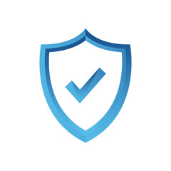 Protection Shield Vector Art  Icons  and Graphics Simple Design