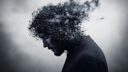 Ponderous Concept Art with Abstract and Symbolic Representation