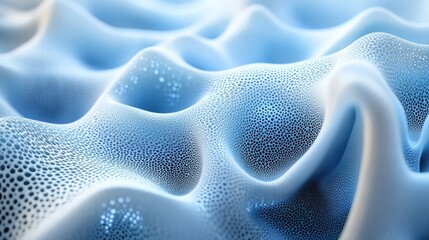 Obraz premium Abstract blue wave texture background